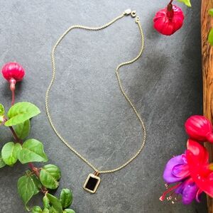 🦋LAST🦋NWT Tramps+Thieves Dark Horse Gold Vermeil Necklace